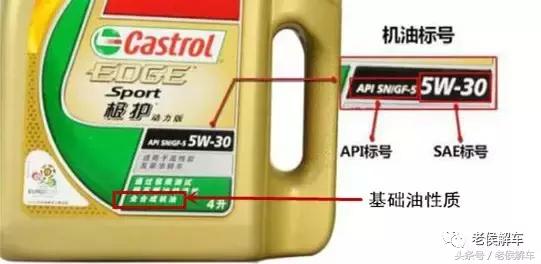 如何看机油的标号和等级