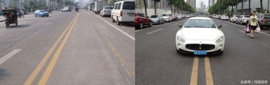 开车别压这几种线 不然两本驾照都不够扣！